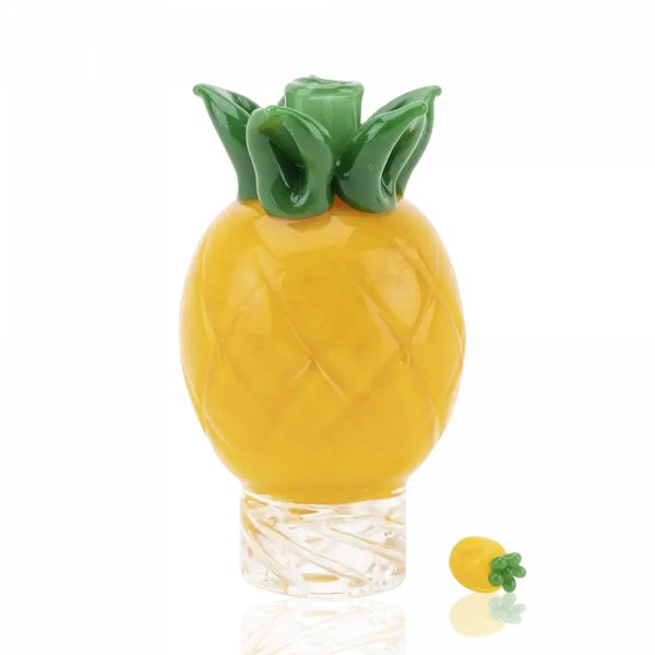Empire Glassworks Pineapple Themed Carb Cap Spinner Cap
