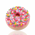 Empire Glassworks Pink Sprinkle Donut Hand Pipe