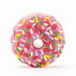 Empire Glassworks Pink Sprinkle Donut Hand Pipe
