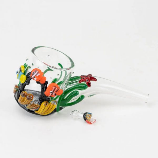Empire Glassworks Puffco Proxy Attachment Under the Sea - Sea