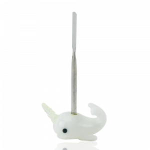 Empire Glassworks Radioactive Narwhal Dab Tool