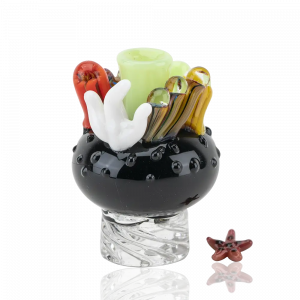 Empire Glassworks Spinner Cap Coral Reef Carb Cap