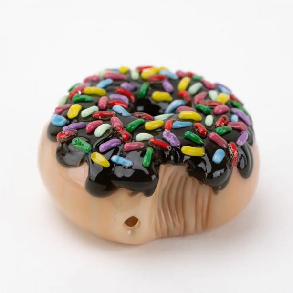 Empire Glassworks Sprinkle Donut Glass Hand Pipe