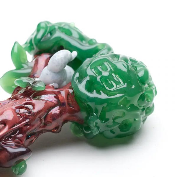 Empire Glassworks Squirrels Nest Glass Hand Pipe