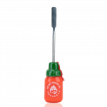 Empire Glassworks Sriracha Dab Tool in Borosilicate Glass