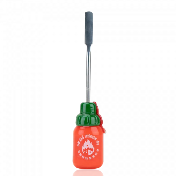Empire Glassworks Sriracha Dab Tool in Borosilicate Glass