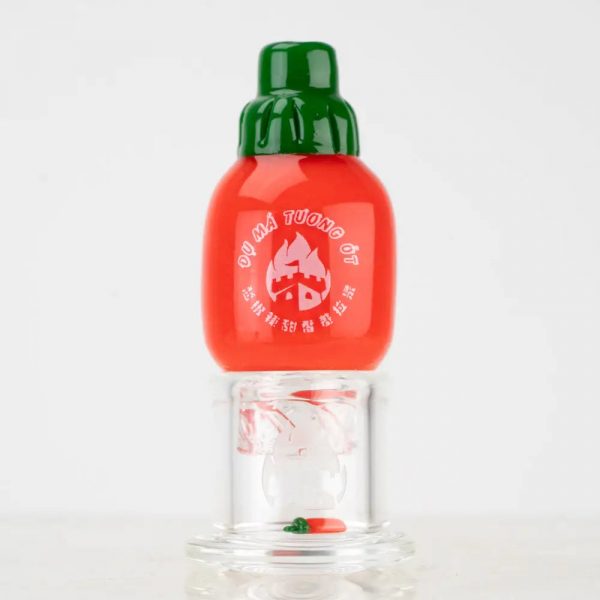 Empire Glassworks Sriracha Spinner Cap Carb Cap