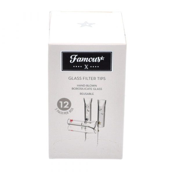 Famous X Glass Filter Tips 3-Pack
