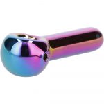 Famous X 3" Rainbow Prism Fumed Spoon Hand Pipe