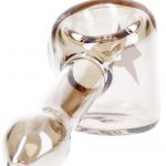 Famous X 4" Gold Fumed Hammer Pipe