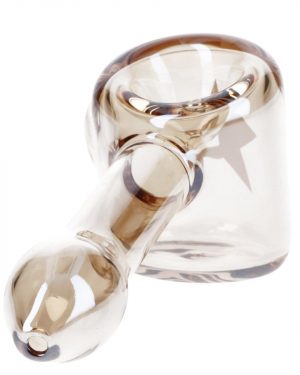 Famous X 4" Gold Fumed Hammer Pipe