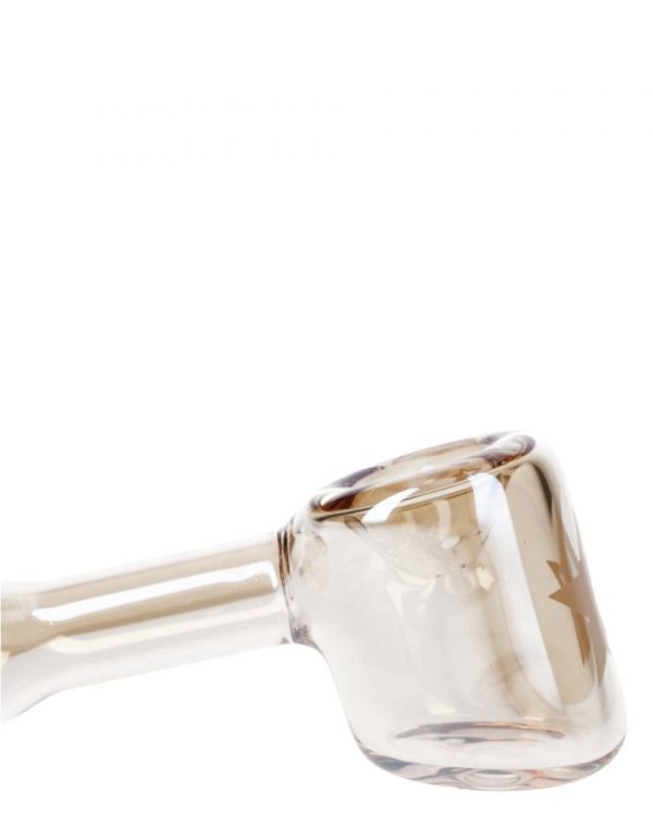 Famous X 4" Gold Fumed Hammer Pipe