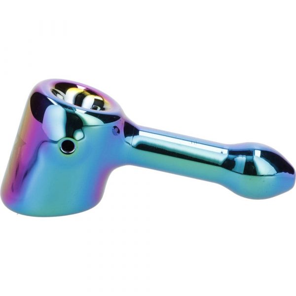 Famous X 4" Prism Fumed Hammer Pipe