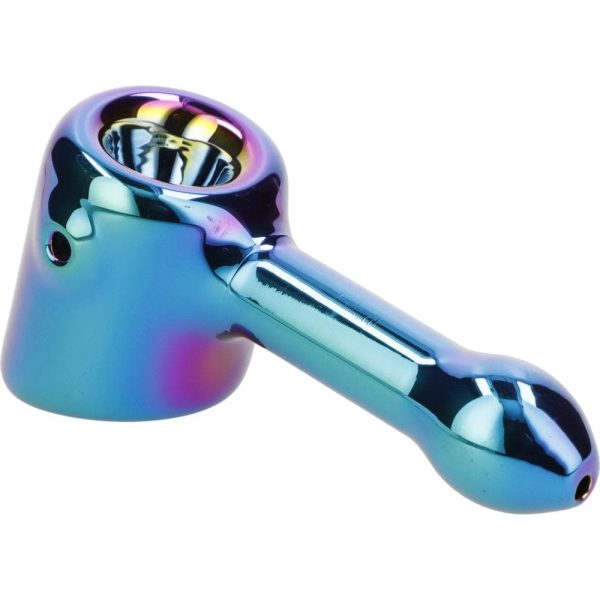 Famous X 4" Prism Fumed Hammer Pipe