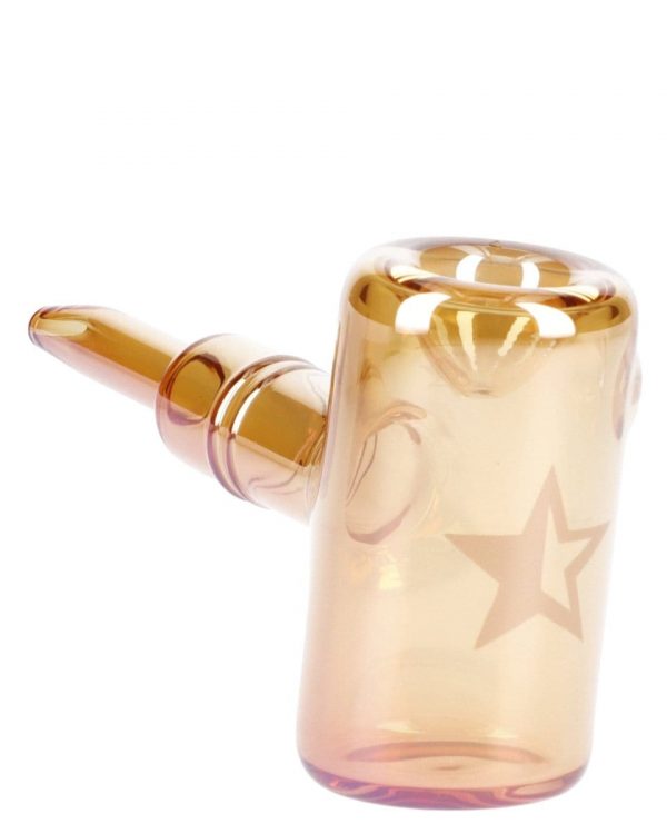 Orange Famous X-Lava Fumed Large Sherlock Pipe