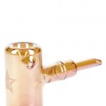 Orange Famous X-Lava Fumed Large Sherlock Pipe