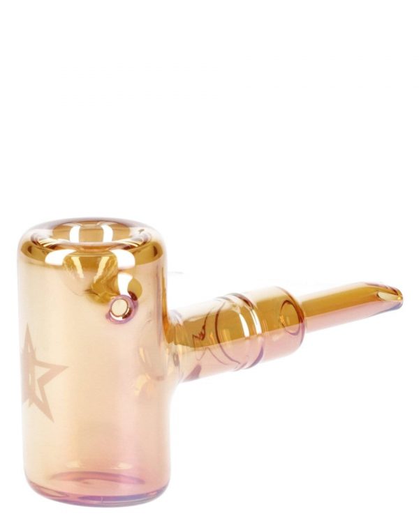 Orange Famous X-Lava Fumed Large Sherlock Pipe