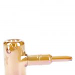 Orange Famous X-Lava Fumed Large Sherlock Pipe