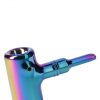 Rainbow Famous X-Prism Fumed Large Sherlock Pipe