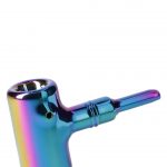 Rainbow Famous X-Prism Fumed Large Sherlock Pipe
