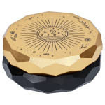 Astral Power Aluminum 2 Stage Grinder -Black and Gold