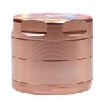 Famous Design-Papaya Aluminum 3 Stage Grinder-Rose Gold