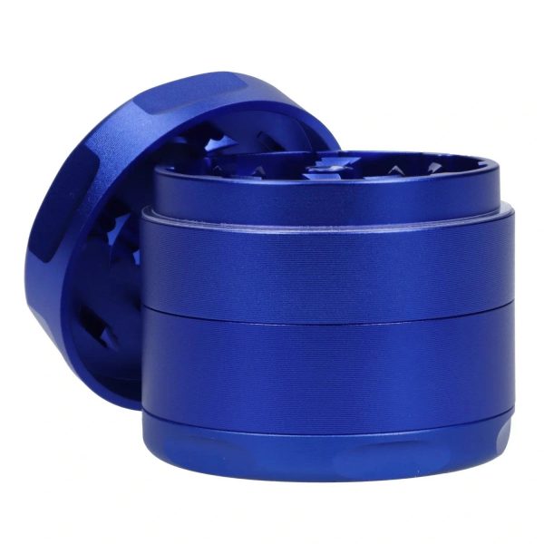 Famous Design-Privilege Aluminum 3 Stage Grinder-Blue
