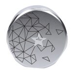 Famous Design-Space Aluminum 3 Stage Grinder-Silver
