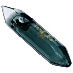 Astral Power Crystal Hand Pipe - Black - 5"
