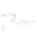 Clear Famous X Crystal Fumed Large Sherlock Pipe