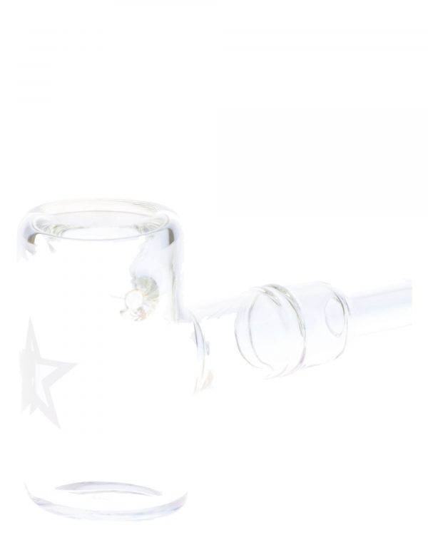 Clear Famous X Crystal Fumed Large Sherlock Pipe