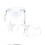 Clear Famous X Crystal Fumed Large Sherlock Pipe