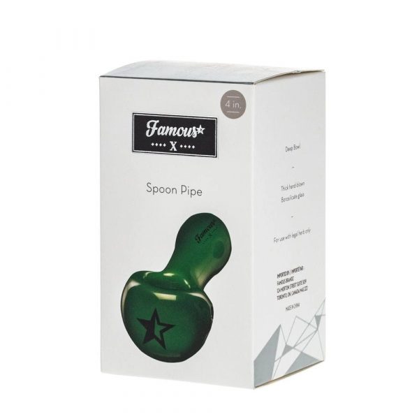 Famous X Milky Jade Spoon Pipe