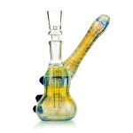 Fancy Glass Side Arm Bubbler by Smokerolla Ships