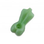 Female Body Glass Pipe in Milky Hues