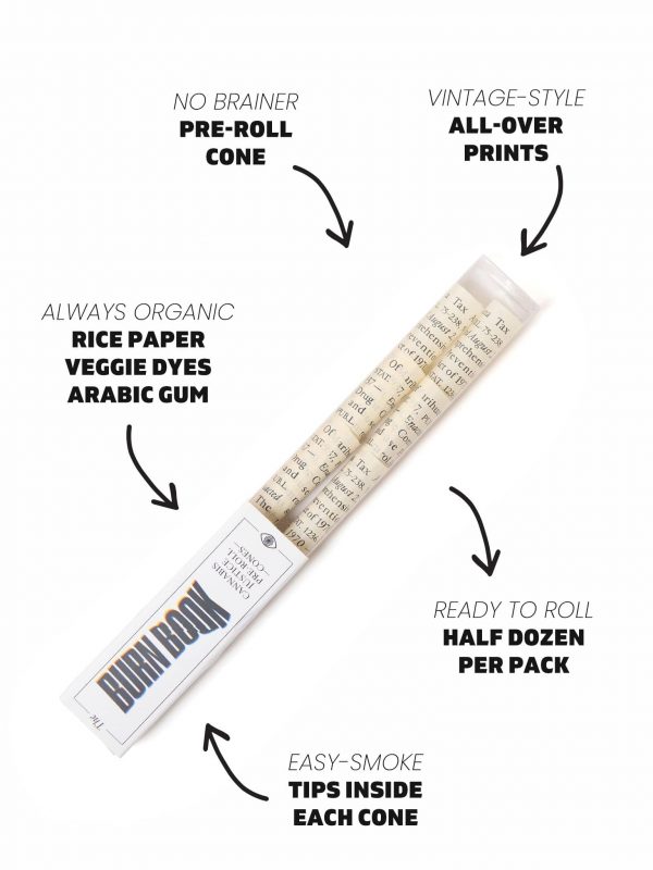 Field Trip x Last Prisoner Project Burn Book Pre-Roll Cones