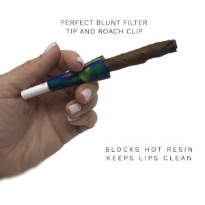 Perfect Roach Clip for Blunts and Weed Pipes 0.4 to 0.6 Inch Diameter
