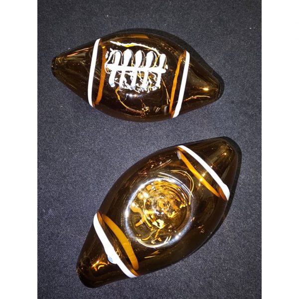 Football-themed Glass Handpipe For Game Days
