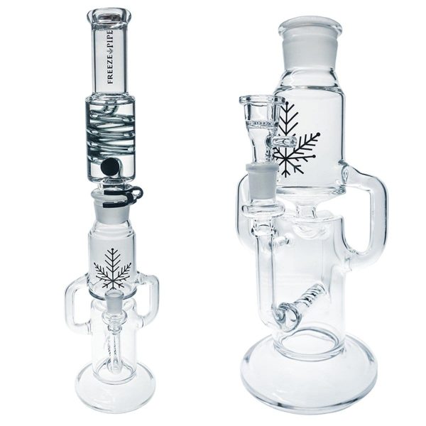 Freeze Pipe Recycler Bong