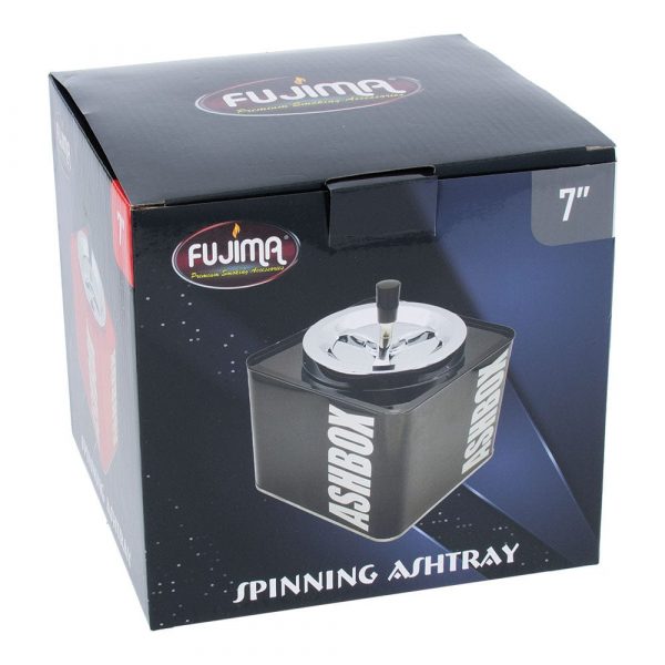 7" Ashbox Metal Spinning Ashtray
