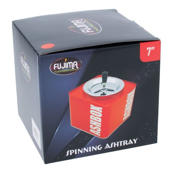 7" Ashbox Metal Spinning Ashtray