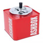 7" Ashbox Metal Spinning Ashtray