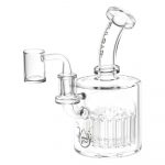 Pulsar Thirty-Arms Dab Rig - 6.75" / 14mm F / Clear