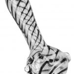 Pulsar UV Candy Stripe Spoon Pipe - 4.5" / Colors Vary