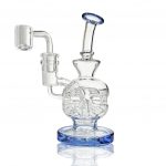 Glass Ball Recycler with Borosilicate Glass Body and Diffuser Filter