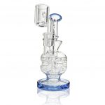 Glass Ball Recycler with Borosilicate Glass Body and Diffuser Filter