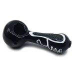 Glass Hand Pipe Dicro Core 4.5 by Leaf