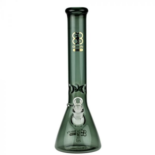 Glasscity Limited Edition Black Beaker Ice Bong