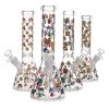 Glow in the Dark Mushroom Water Pipe with Borosilicate Glass
