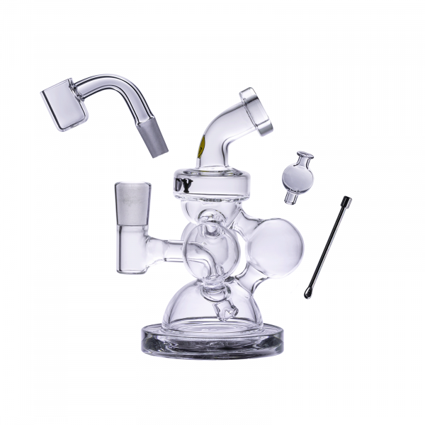 Goody Glass - Atom Mini Dab Rig 4-Piece Kit